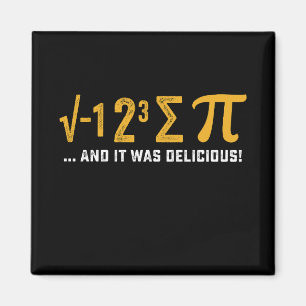 Íman Eu Comi Uma Torta E Era Delicioso Dia Do Pi Matemá