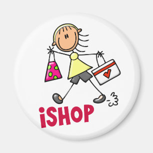 Íman EU COMPRO a figura t-shirt & presentes da vara