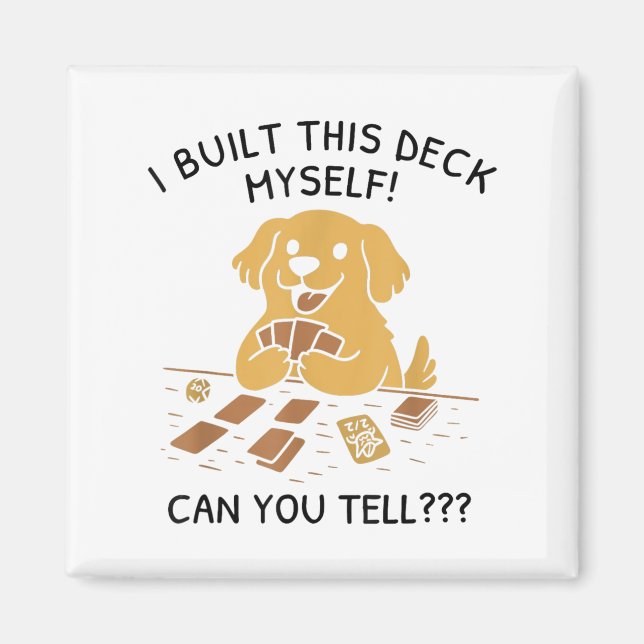 Íman Eu Construí Este Deck Você Consegue Dizer Aos Páss (Frente)