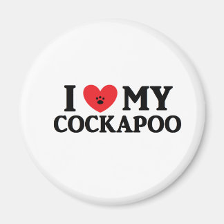Íman Eu coração a minha Cockapoo