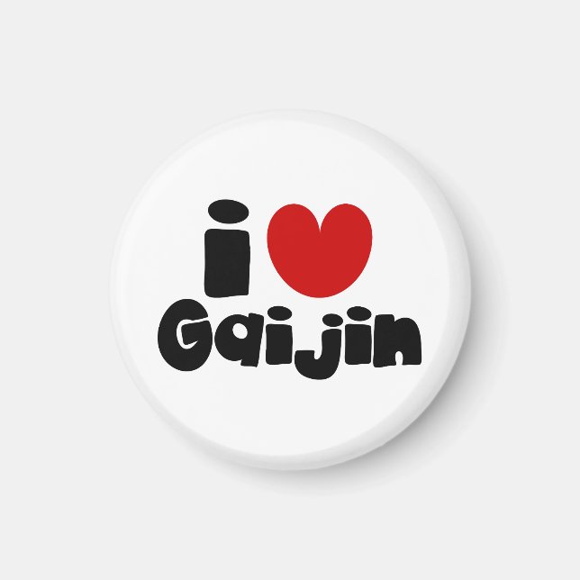 Íman Eu coração Gaijin (Frente)