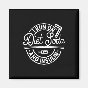 Íman Eu Corro Com Soda De Dieta E Diabetes De Insulina
