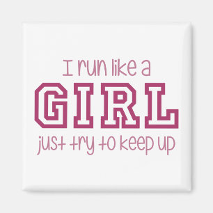 Íman Eu corro como uma garota só tenta me manter