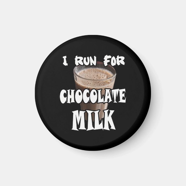 Íman Eu Corro por Chocolate ao Leite Correndo (Frente)