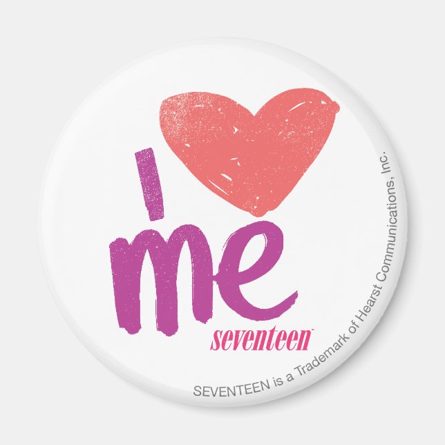 Íman Eu Corto-Me Rosa/Roxo (Frente)