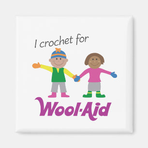 Íman Eu Crochet para o ímã do Lã-Auxílio