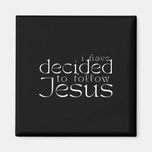 Íman Eu Decidi Seguir Jesus Batismo Letra Branca