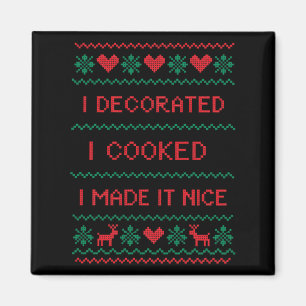 Íman Eu Decorei Eu Cozinhei Eu Fiz Isso Engraçado Casa