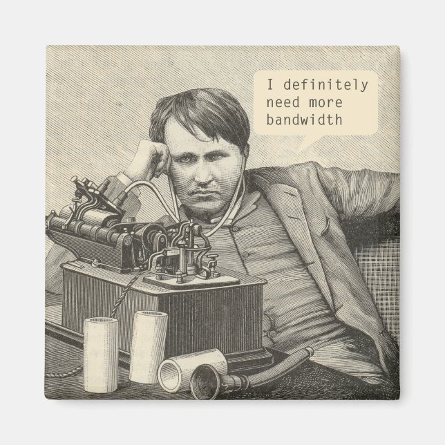 Íman Eu definitivamente preciso de mais largura de band (Frente)