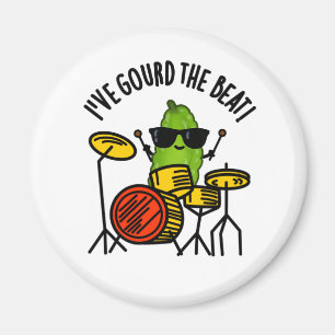 Íman Eu dei o Beat Cute Drummer Veggie Pun