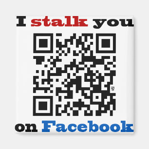 Íman Eu desengaço-o no código de Facebook QR