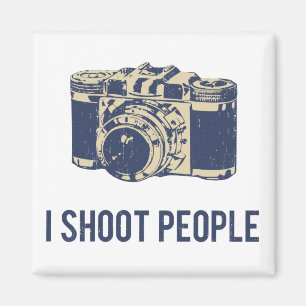 Íman Eu disparo em pessoas da câmera da fotografia