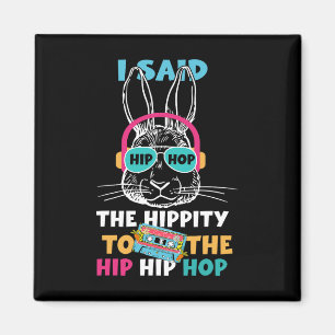 Íman Eu Disse "Hip Hippity" Para Salto "Hip Hop Bunny E