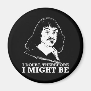 Íman eu duvido, conseqüentemente eu pude ser - Rene