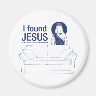 Íman Eu encontrei jesus que era atrás do sofá o ti