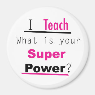 Íman Eu ensino o que é seu ímã da superpotência par