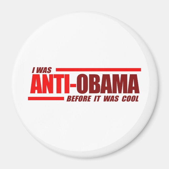 Íman Eu era anti-Obama antes que fosse legal Vermelho (Frente)