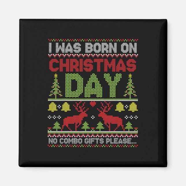 Íman Eu Era Nascer No Dia De Natal Sem Combo Apresentar (Frente)