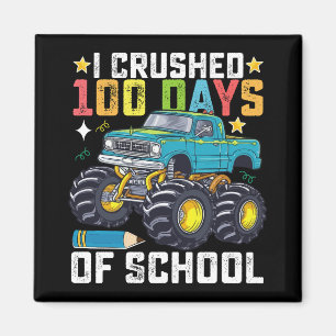 Íman Eu Esmaguei 100 Dias de Caminhão Monstro da Escola