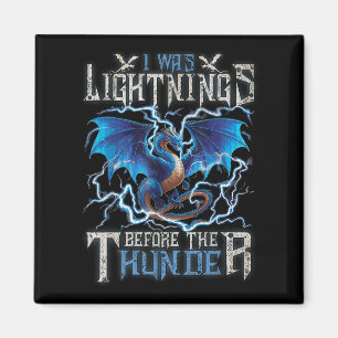 Íman Eu Estava Relâmpago Antes Do Dragão Fantasia.