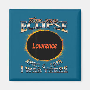Íman Eu Estive no Eclipse Solar Lawrence Indiana Lá