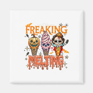 Íman Eu estou derretendo Sorvete de Halloween Mo