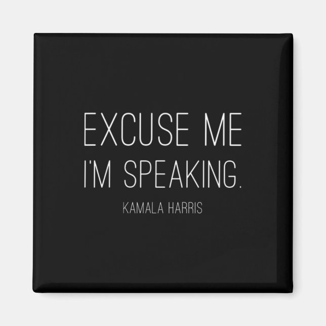 Íman Eu estou falando engraçado Kamala Harris Joe Biden (Frente)
