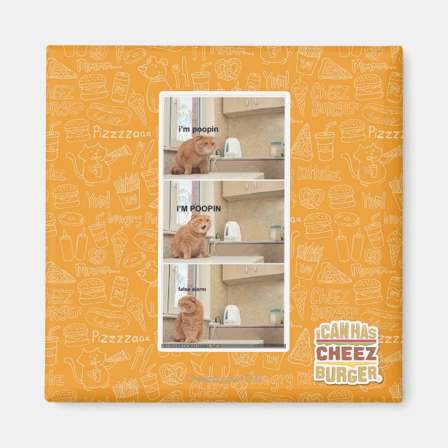 Íman Eu estou fazendo cocô! (Frente)