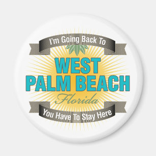 Íman Eu estou indo para trás a (West Palm Beach)