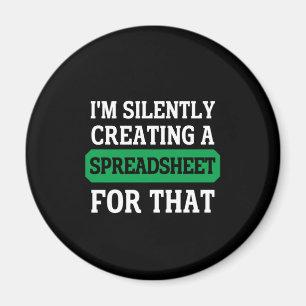 Íman Eu estou silenciosamente criando uma Planilha para