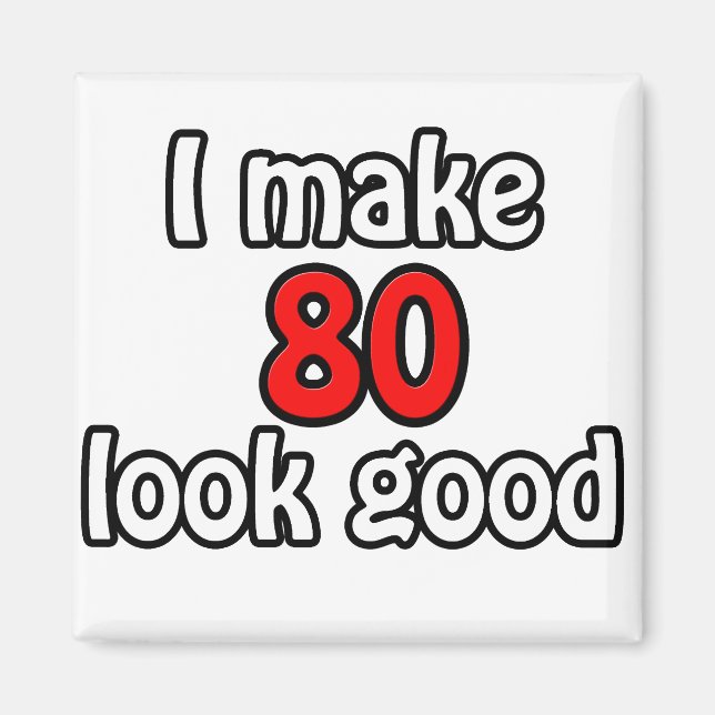 Íman Eu faço 80 ficar bem (Frente)