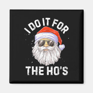 Íman Eu faço isso para o Ho's Fun Santa Face Natal