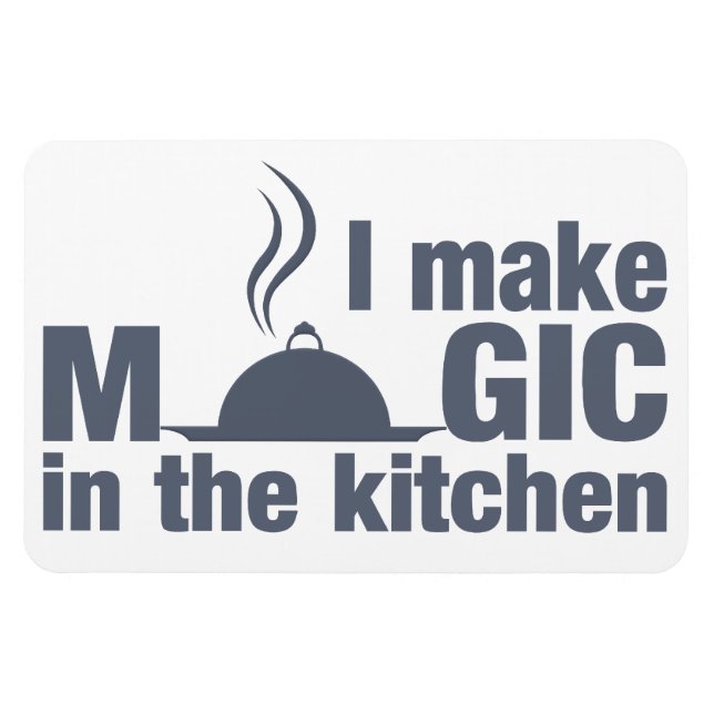 Íman Eu faço magia personalizada (Horizontal)