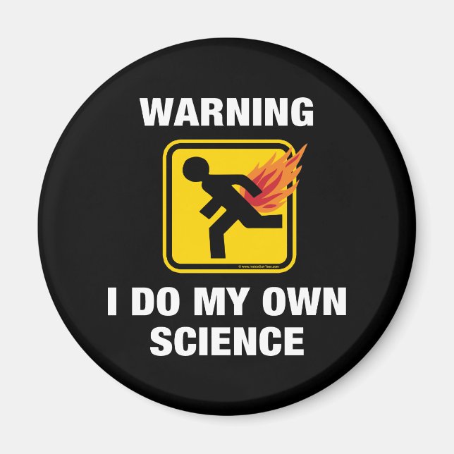 Íman Eu Faço Minha Própria Ciência - Humor de Peido Fla (Frente)