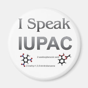 Íman Eu falo a nomenclatura da química de IUPAC