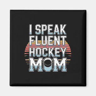 Íman Eu Falo Fluente Vida Na Pista Mãe De Hockey No Gel