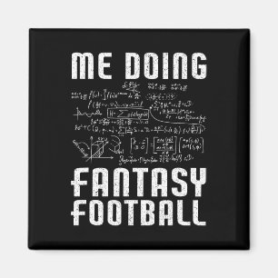 Íman Eu Fazendo o Dia de Draft de Futebol Fantasia Engr