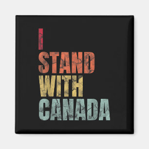 Íman Eu Fico Com O Canadá Retro Vintage