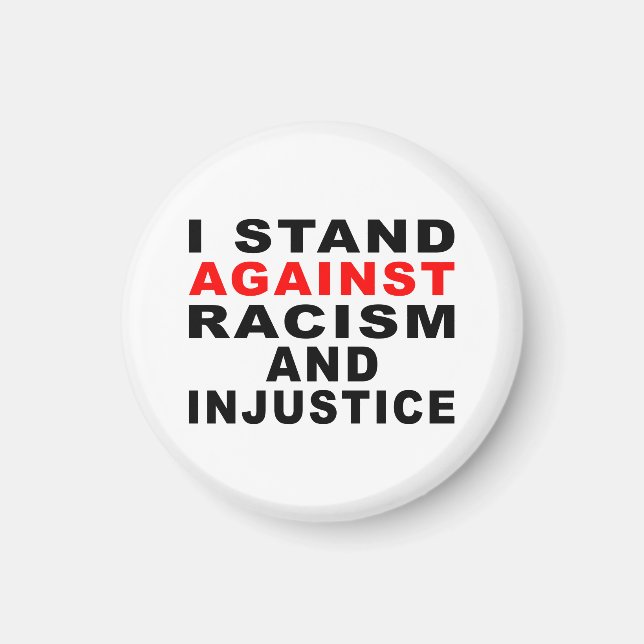 ÍMAN EU FICO CONTRA O RACISMO E A INJUSTIÇA (Frente)