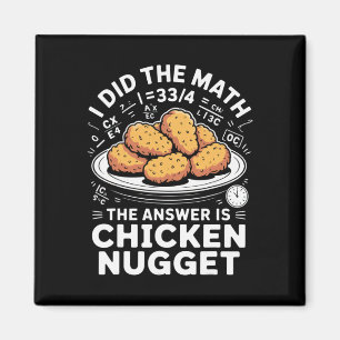 Íman Eu Fiz A Matemática A Resposta É Nugget De Frango