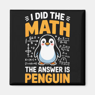 Íman Eu Fiz A Matemática A Resposta É Pinguim Lógica Di