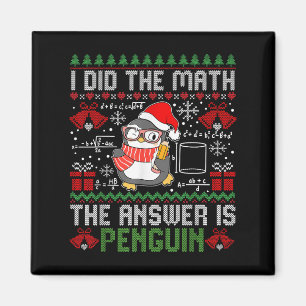Íman Eu Fiz A Matemática. A Resposta É Pinguin Ugly Xma