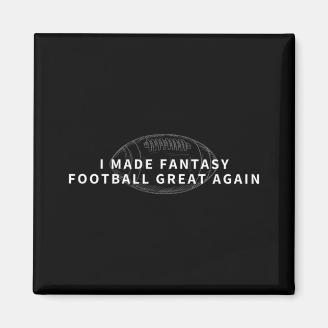 Íman Eu Fiz Fantasy Excelente De Futebol Novamente Rasc (Frente)