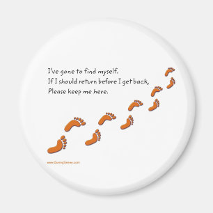 Íman Eu fui encontrar-se ímãs das pegadas