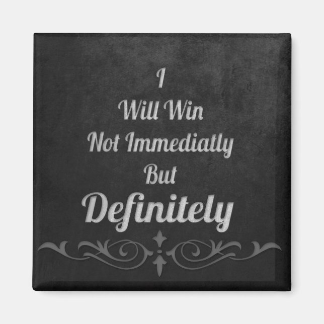 Íman Eu Ganharei - Motivacional (Frente)