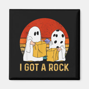 Íman Eu Ganhei Uma Camisa De Rock Halloween Truque Ou T