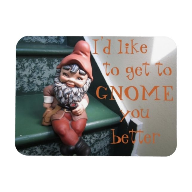 Íman Eu gostaria de ir ao GNOME, melhor Magnet (Horizontal)