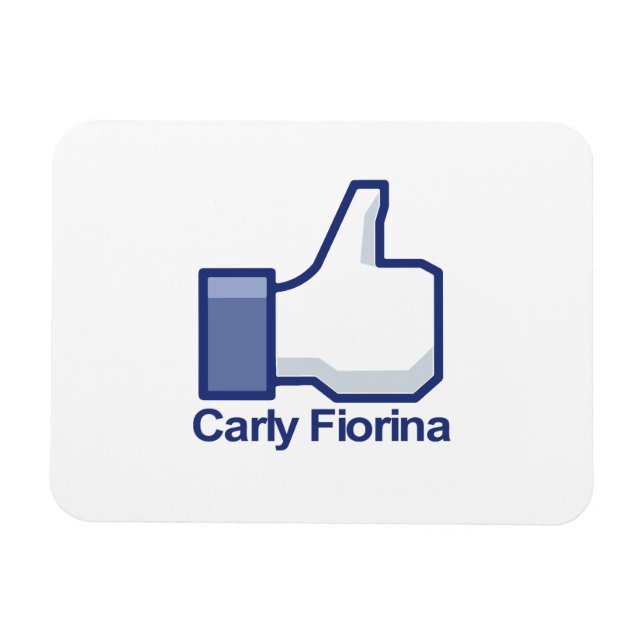 Íman Eu gosto de Carly Fiorina Thumbs (Horizontal)