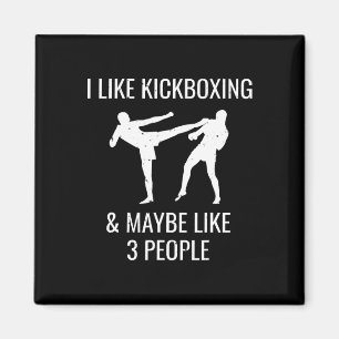 Íman Eu Gosto de Kickboxing E Talvez 3 Pessoas Achem Ma