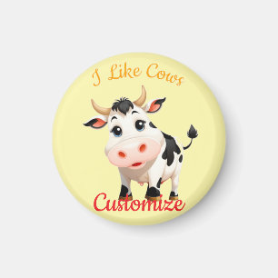 Íman Eu Gosto de Vacas Arte Thunder_Cove